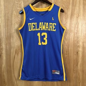 University of Delaware Nike Basketball Jersey Blue Hens #13 Women’s Large  🏀